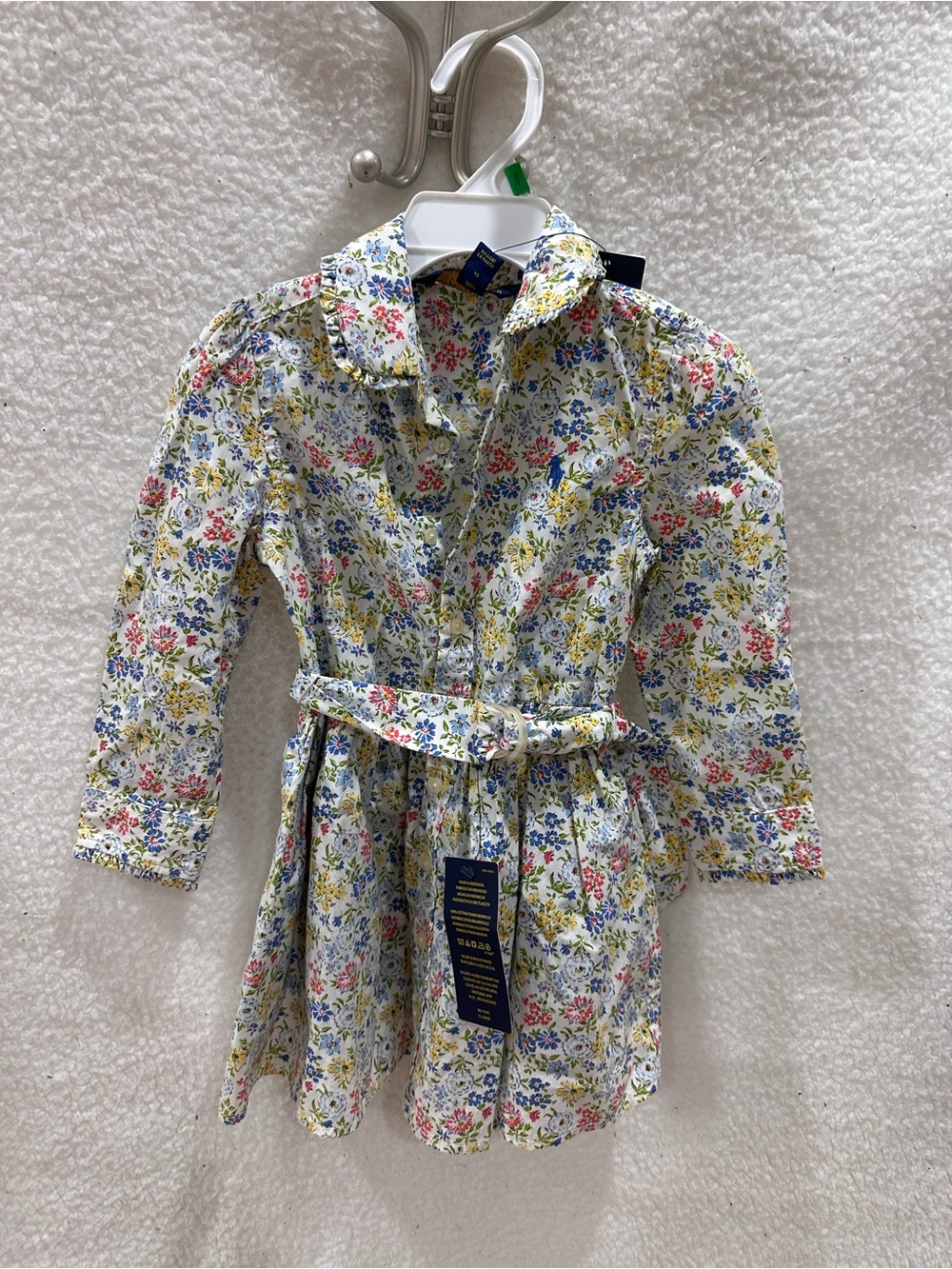 Girls Floral Ralph Lauren Dress